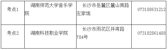 2021年湖南高考艺术类考生参加省外高校来湘组织艺术类专业校考注意事项