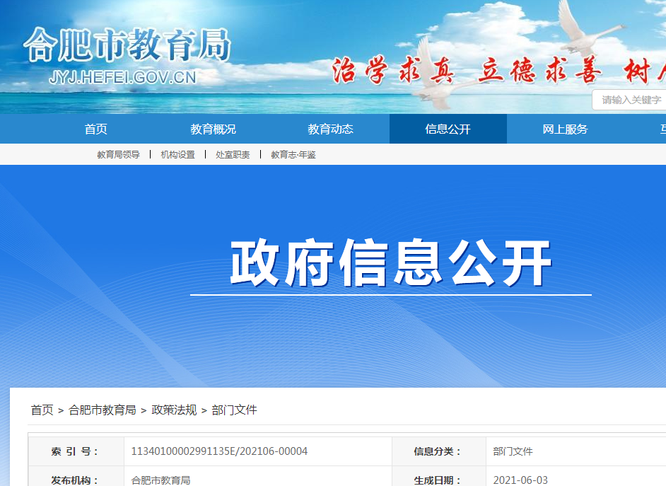 2021年安徽合肥中考考试成绩呈现方式