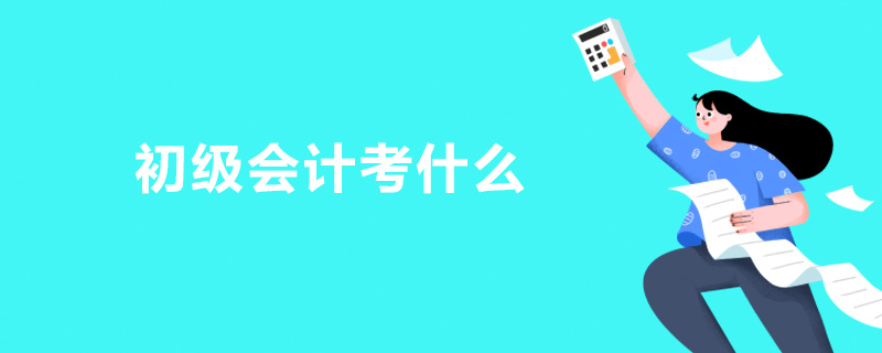 初级会计考什么