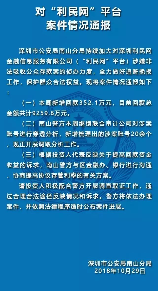 监管力度加大，逾期清盘平台回款数量上升，出借人信心增强图3