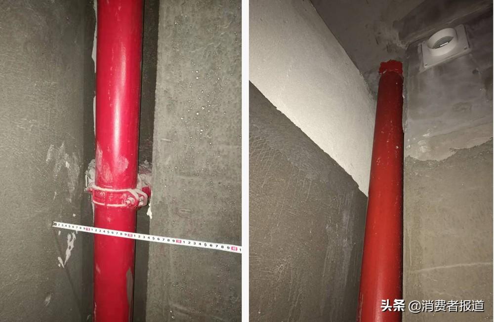 佛山桂丹颐景园开发商违规设置消防立管，业主维权无果图1