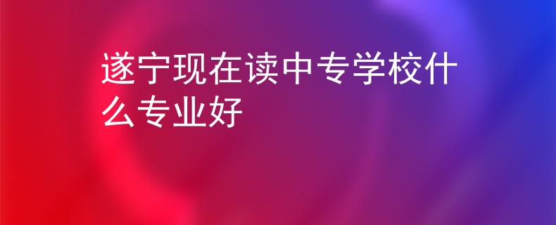 遂宁现在读中专学校什么专业好