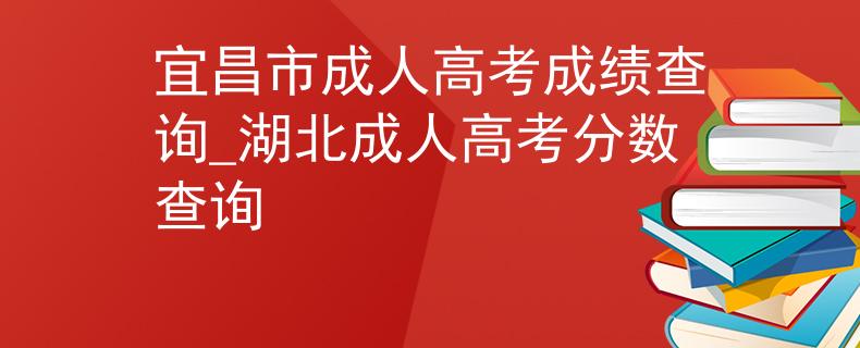 宜昌市成人高考成绩查询_湖北成人高考分数查询