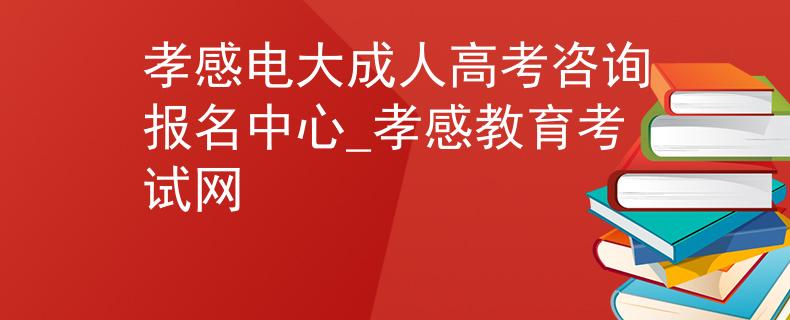 孝感电大成人高考咨询报名中心_孝感教育考试网