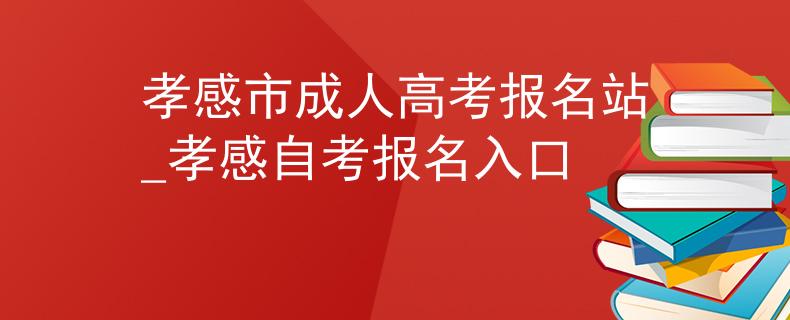 孝感市成人高考报名站_孝感自考报名入口