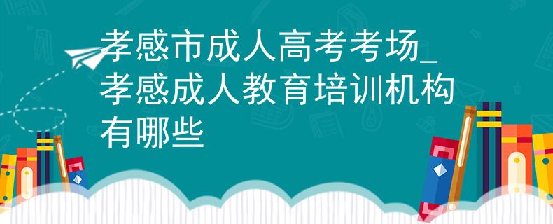 孝感市成人高考考场_孝感成人教育培训机构有哪些