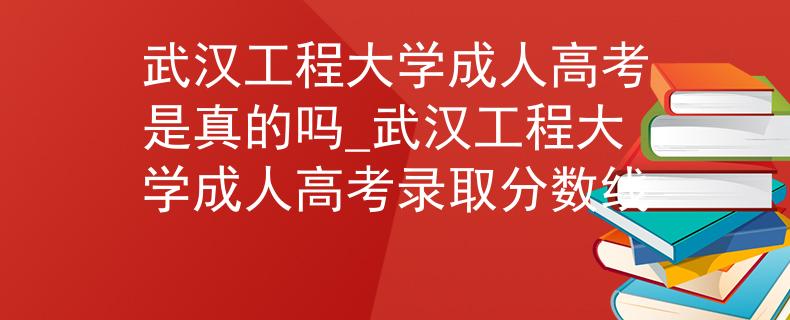 武汉工程大学成人高考是真的吗_武汉工程大学成人高考录取分数线