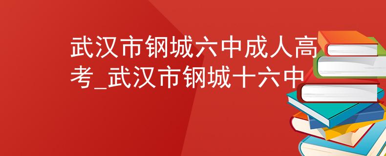 武汉市钢城六中成人高考_武汉市钢城十六中