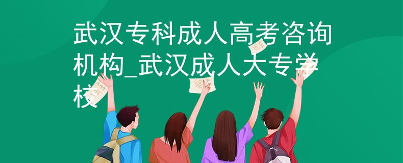 武汉专科成人高考咨询机构_武汉成人大专学校